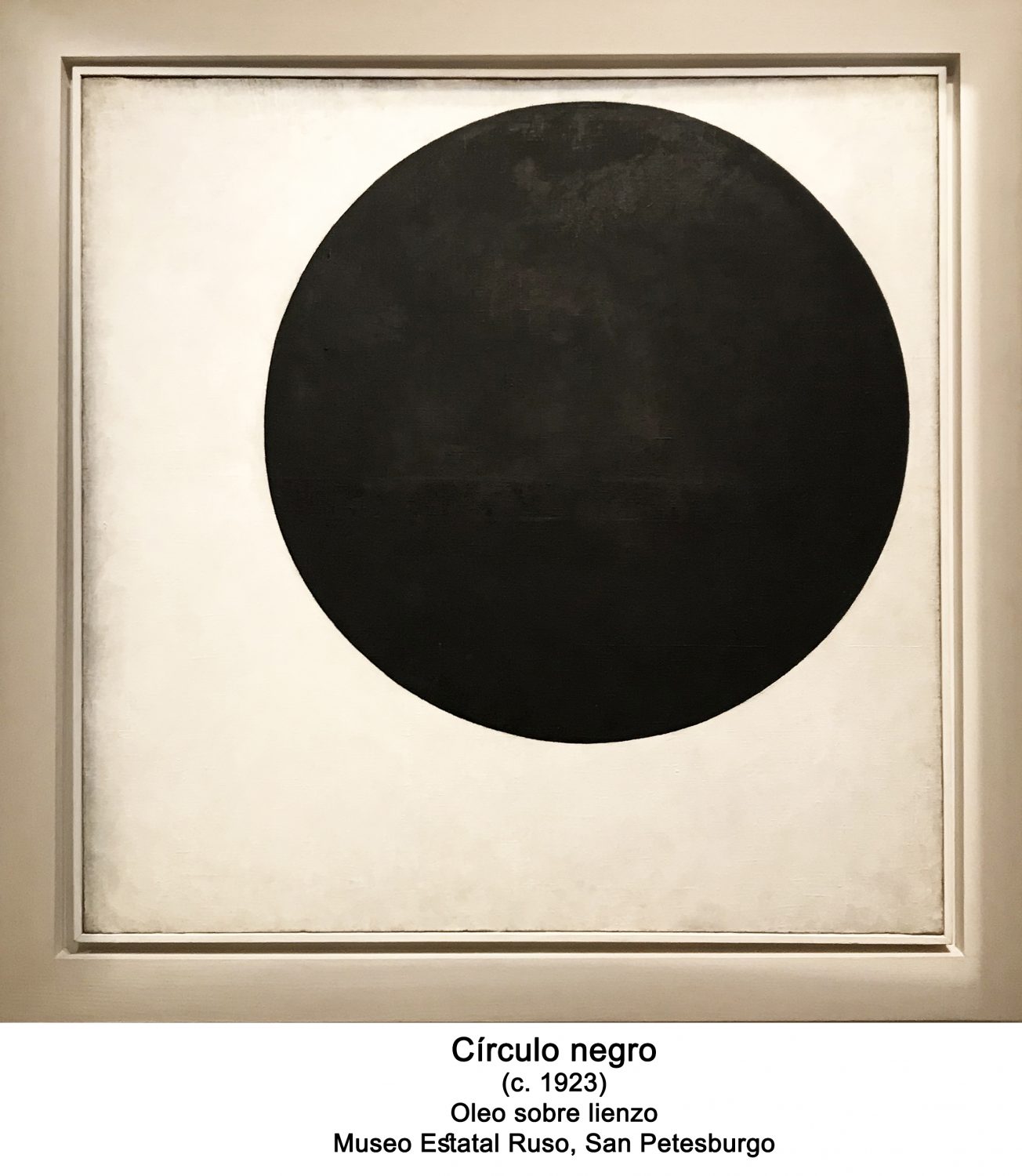 kazimir malevich círculo negro